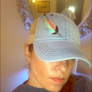 Vintage style patch hat